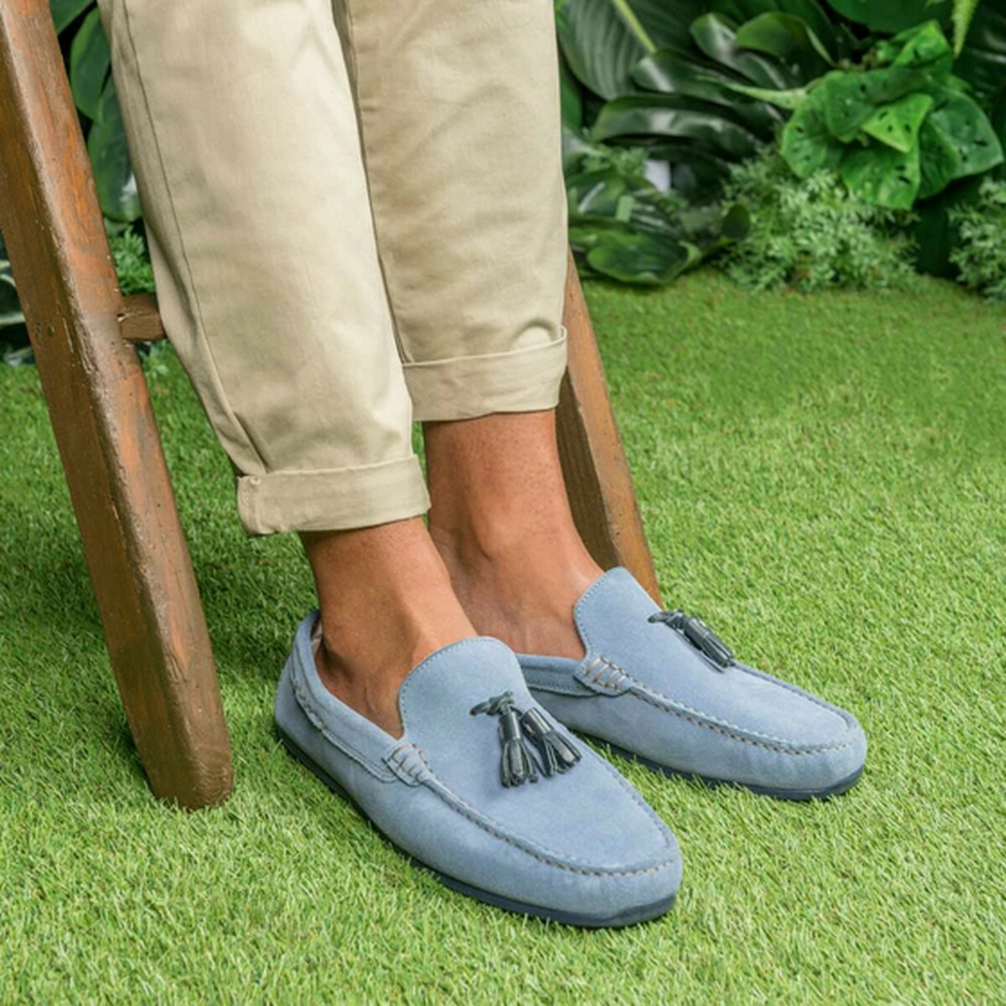 Moccasins BLUE CAPE BOARD LEATHER