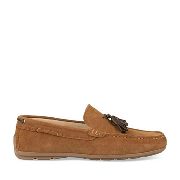 Mocassins KASTANJEBRUIN CAPE BOARD CUIR