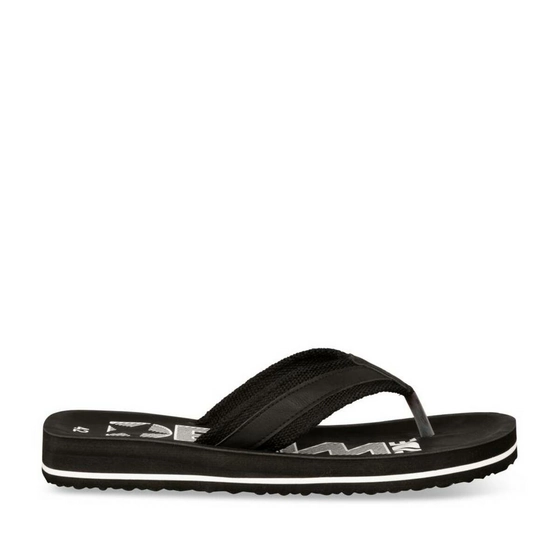 Flip flops BLACK DENIM SIDE