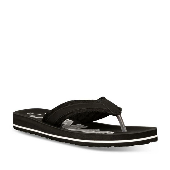 Flip flops BLACK DENIM SIDE