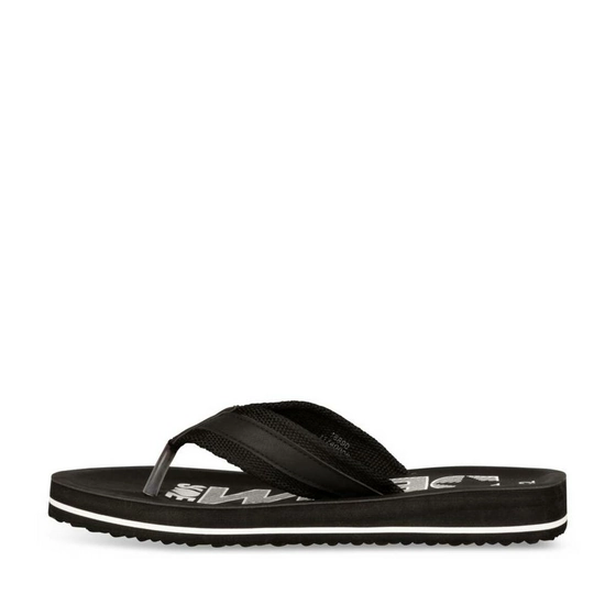 Flip flops BLACK DENIM SIDE