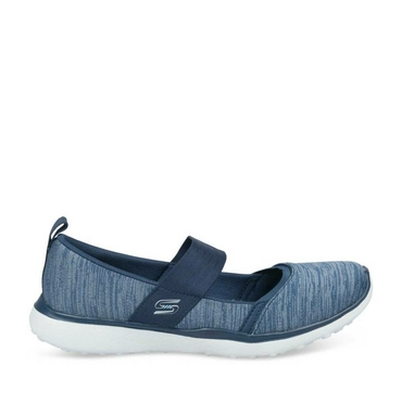 Ballet pumps BLUE SKECHERS