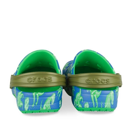 Sabots BLEU CROCS Baya Graphic