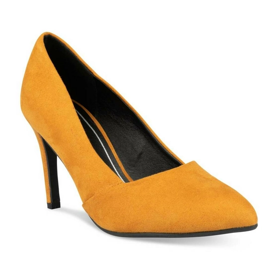 Pumps YELLOW GRANDS BOULEVARDS