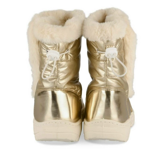 Snow boots GOLD LOVELY SKULL