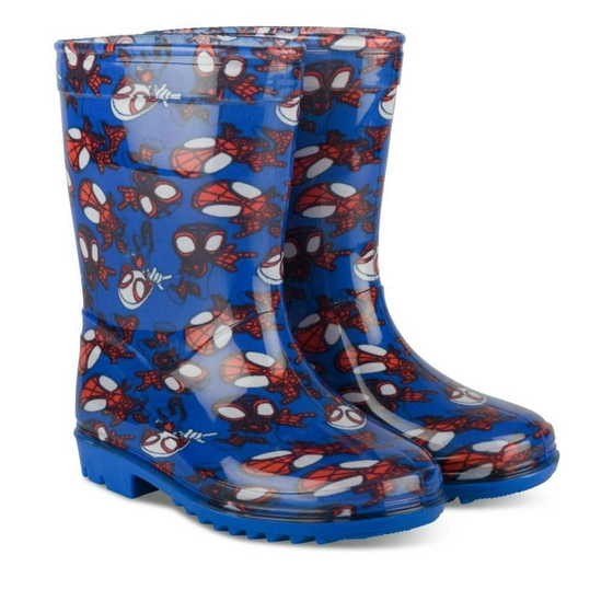 Rain boots BLUE SPIDERMAN