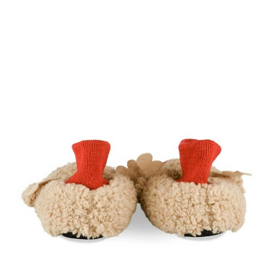 Plush slippers reindeer BROWN NINI & GIRLS