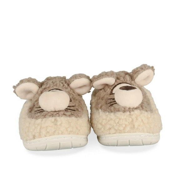 Slippers mouse BROWN TAMS