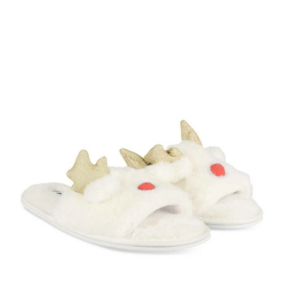 Slippers reindeer WHITE PHILOV