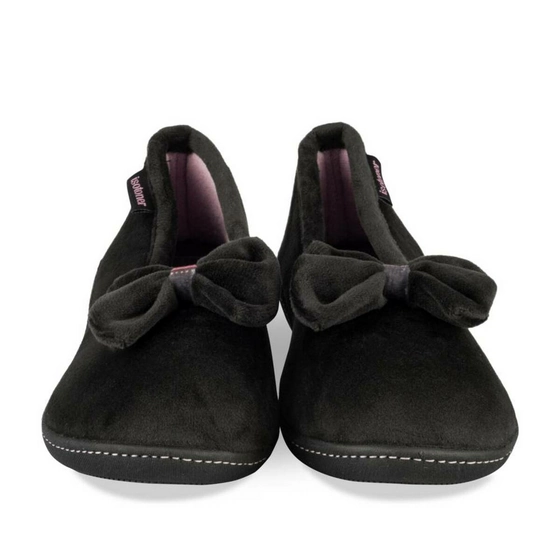 Chaussons NOIR ISOTONER