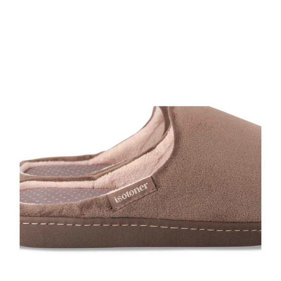 Chaussons TAUPE ISOTONER