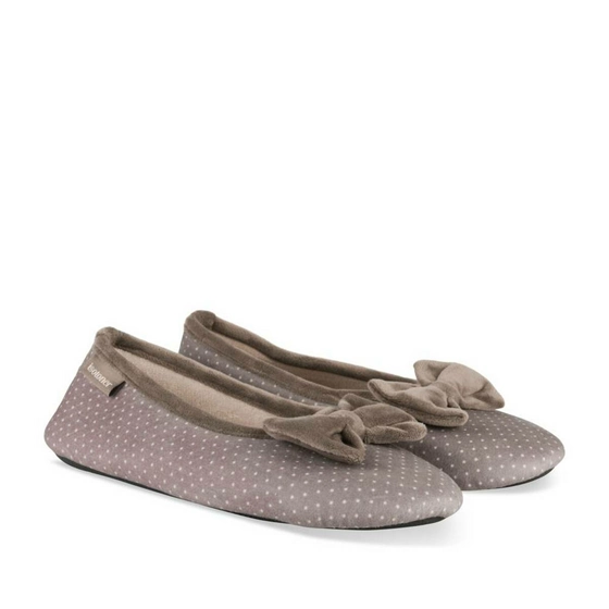 Chaussons TAUPE ISOTONER