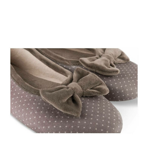 Chaussons TAUPE ISOTONER