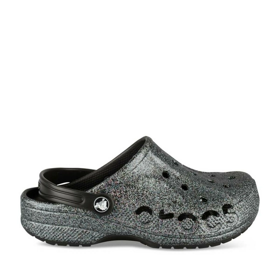 Clogs BLACK CROCS Baya Glitter Clog T