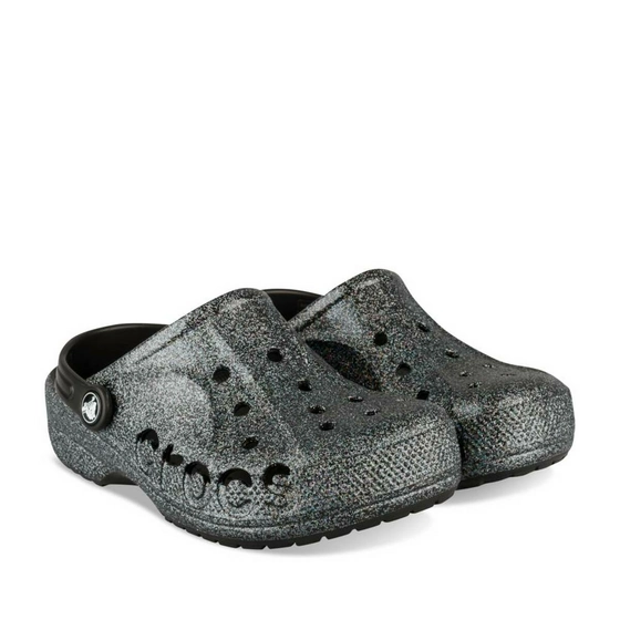 Clogs BLACK CROCS Baya Glitter Clog T