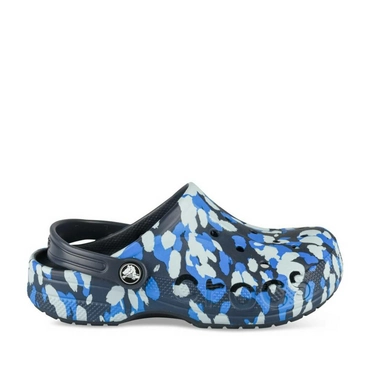 Clogs NAVY CROCS Baya Graphic Clog K