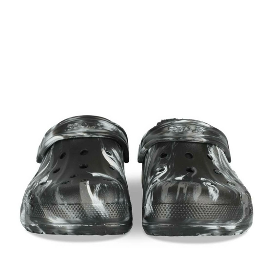 Clogs BLACK CROCS Baya Lined Marbled Clog