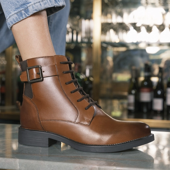 Ankle boots BROWN MEGIS ELEGANT