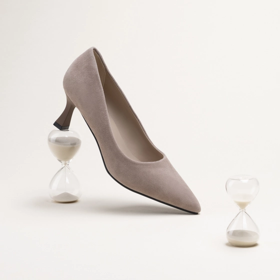 Pumps TAUPE SAN MARINA