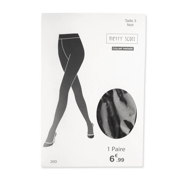 Chaussettes NOIR MERRY SCOTT