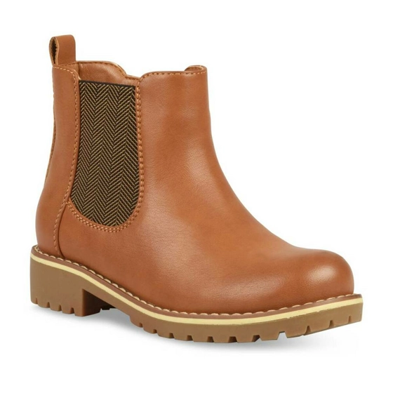 Bottines COGNAC TAMS