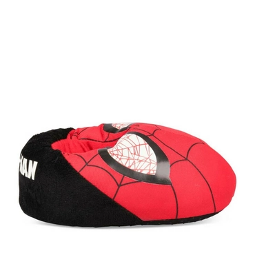 Chaussons peluche ROUGE SPIDERMAN