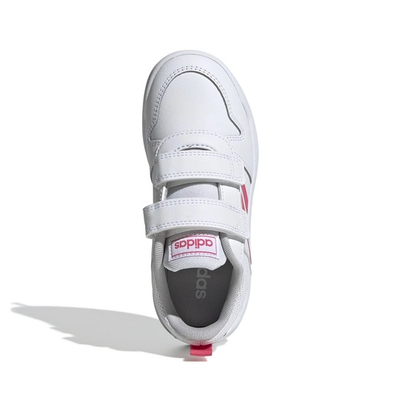 Baskets BLANCHES ADIDAS Tensaur C