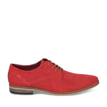 Derbies RED B-BLAKE LEATHER