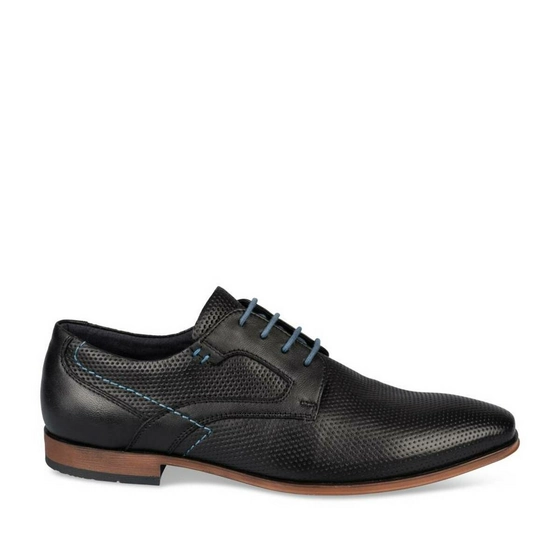 Derbies BLACK B-BLAKE CUIR