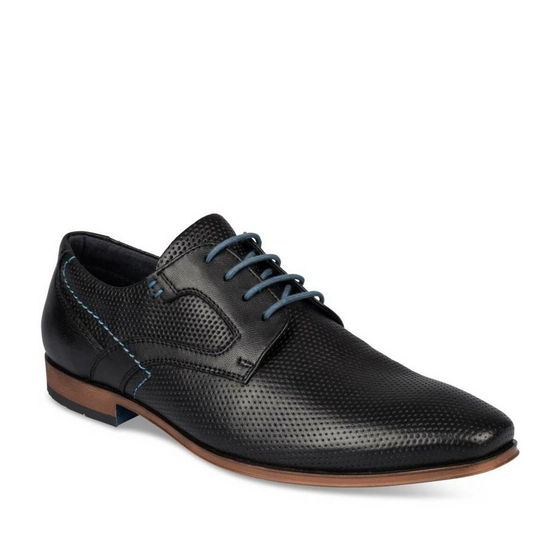 Derbies BLACK B-BLAKE CUIR