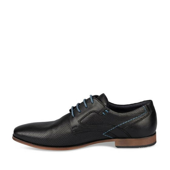 Derbies BLACK B-BLAKE CUIR