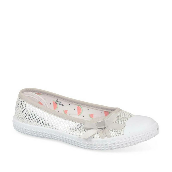 Ballet pumps SILVER LOVELY SKULL