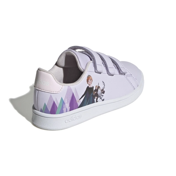 Baskets BLANCHES ADIDAS Advantage Frozen