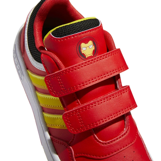 Baskets ROUGE ADIDAS Hoops 3.0 Superhero