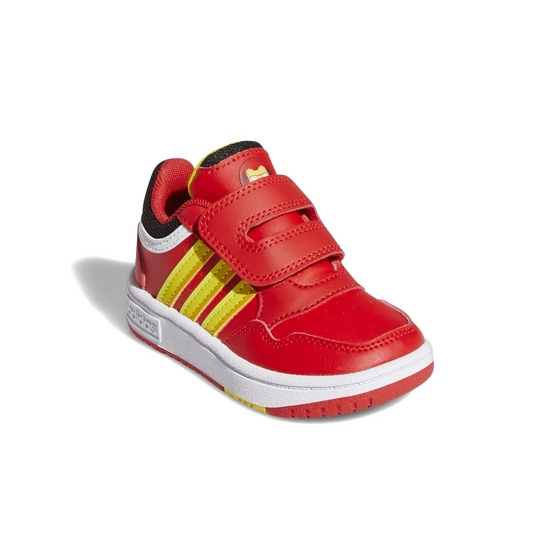 Baskets ROUGE ADIDAS Hoops 3.0 Superhero