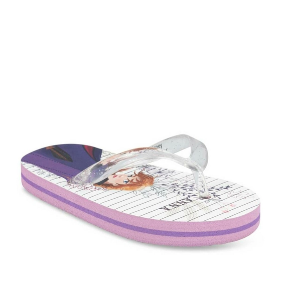 Flip flops PURPLE FROZEN