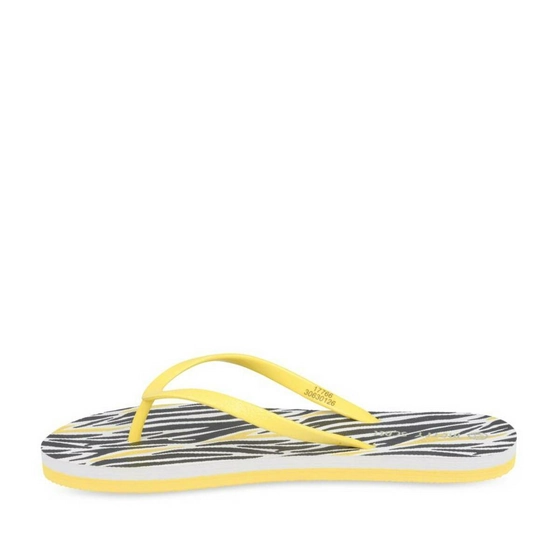 Tongs JAUNE MERRY SCOTT