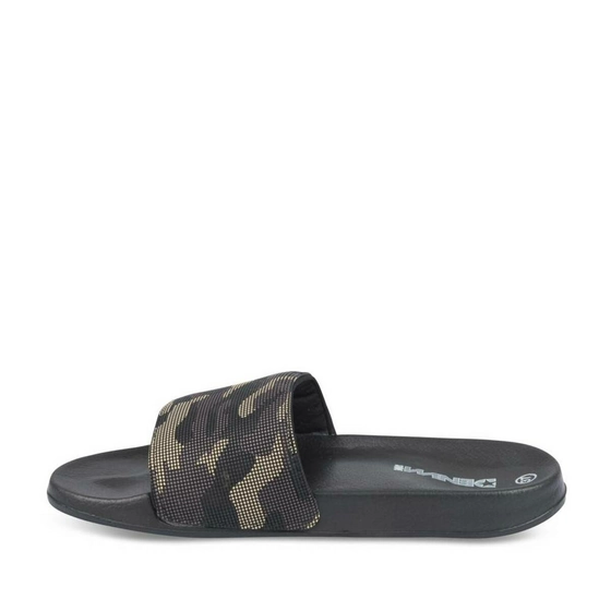 Slides BLACK DENIM SIDE JUNIOR