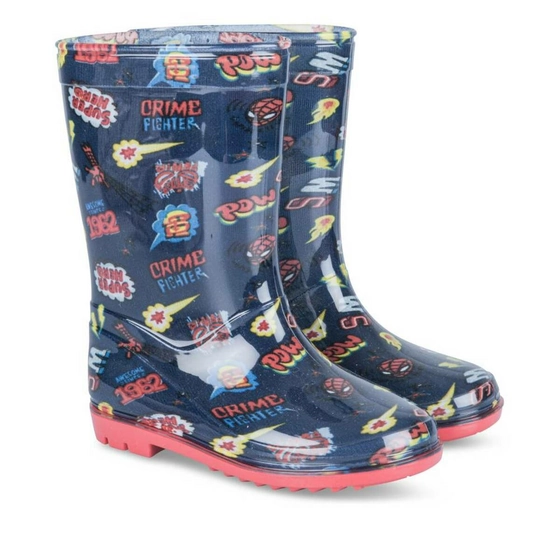 Rain boots NAVY SPIDERMAN