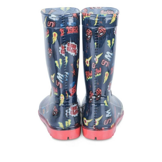 Rain boots NAVY SPIDERMAN