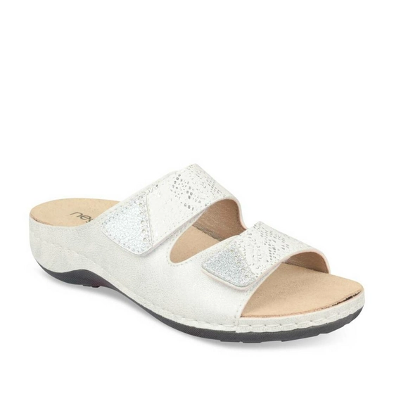 Mules WHITE NEOSOFT RELAX