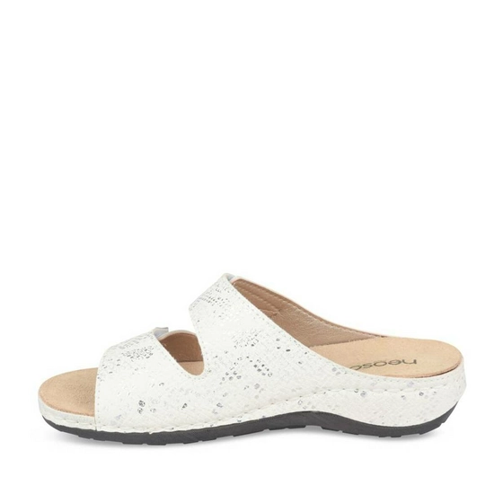 Mules WHITE NEOSOFT RELAX