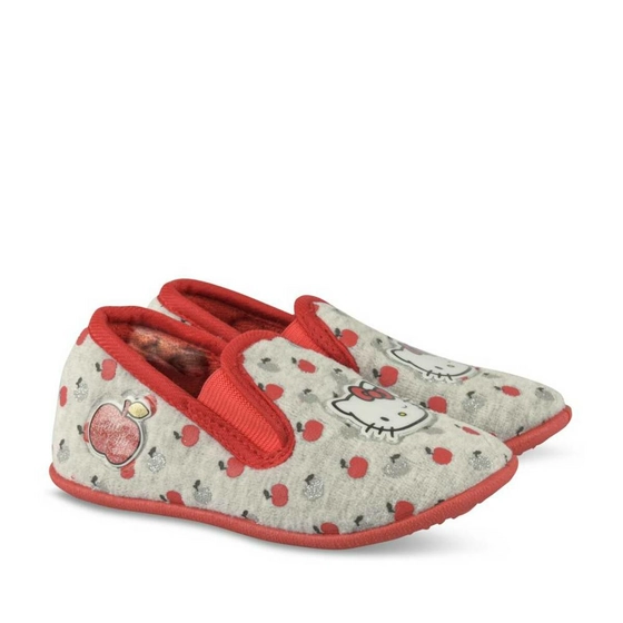 Chaussons GRIS HELLO KITTY