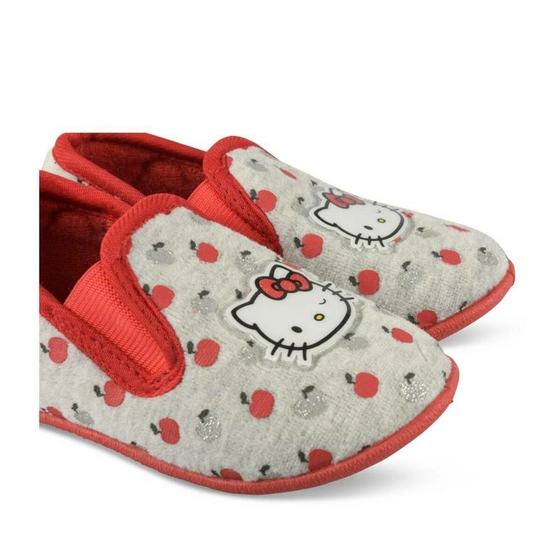 Chaussons GRIS HELLO KITTY