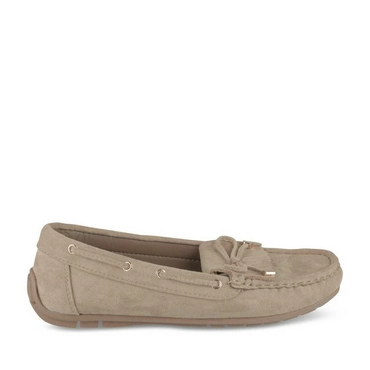 Mocassins BEIGE VIA DONNA