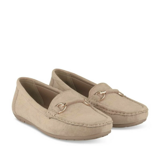 Mocassins BEIGE VIA DONNA