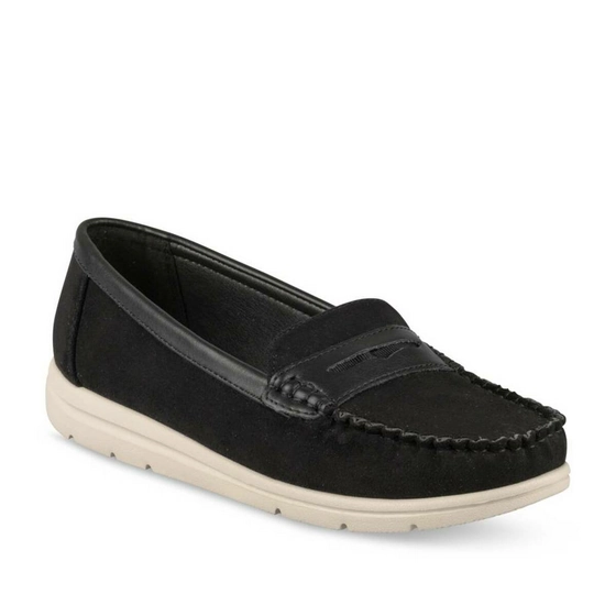 Moccasins BLACK VIA DONNA