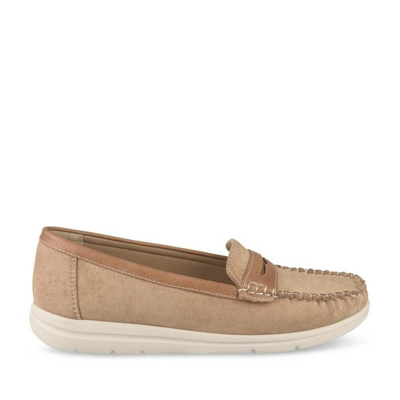 Mocassins BEIGE VIA DONNA