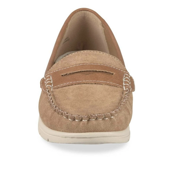 Mocassins BEIGE VIA DONNA