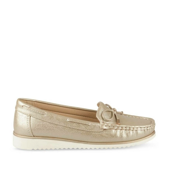 Moccasins GOLD VIA DONNA